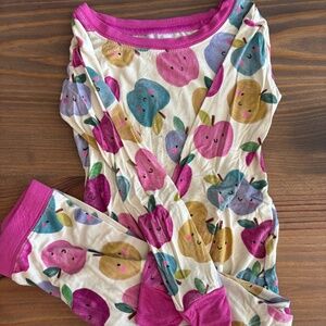 Apple of My Eye Two-Piece Pajama Set